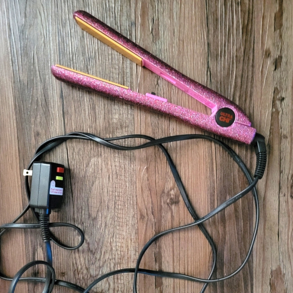 💕 Ultra CHI Sparkle Multicolor LED Flat Iron 💕
